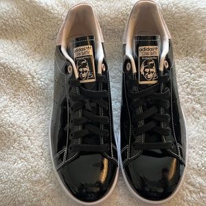 Adidas Stan Smith Black Patent